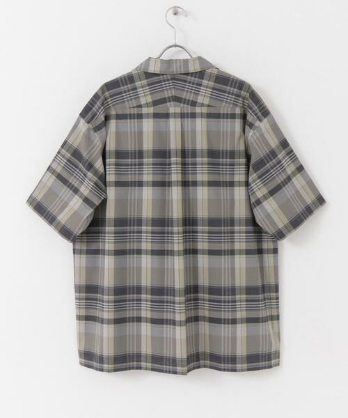 URBAN RESEARCH / アーバンリサーチ シャツ・ブラウス | リラックスオープンカラーチェックシャツ | 詳細28