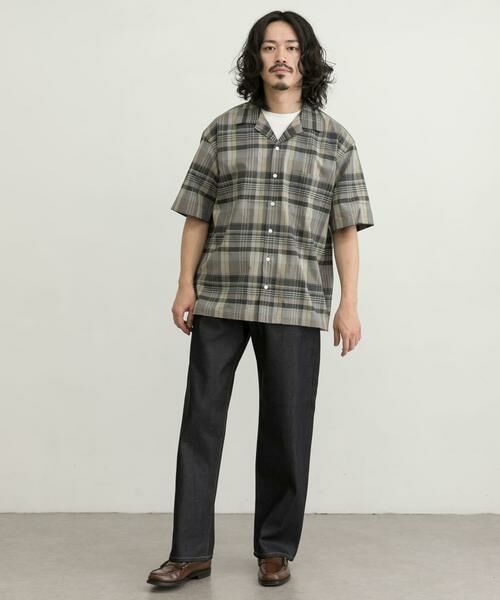 URBAN RESEARCH / アーバンリサーチ シャツ・ブラウス | リラックスオープンカラーチェックシャツ | 詳細19