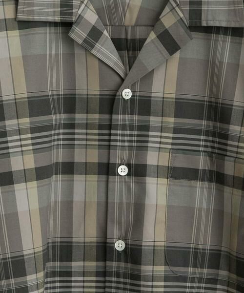 URBAN RESEARCH / アーバンリサーチ シャツ・ブラウス | リラックスオープンカラーチェックシャツ | 詳細20