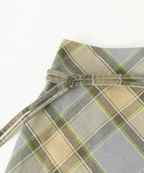 URBAN RESEARCH / アーバンリサーチ スカート | バイアスチェックフリンジスカート | 詳細16