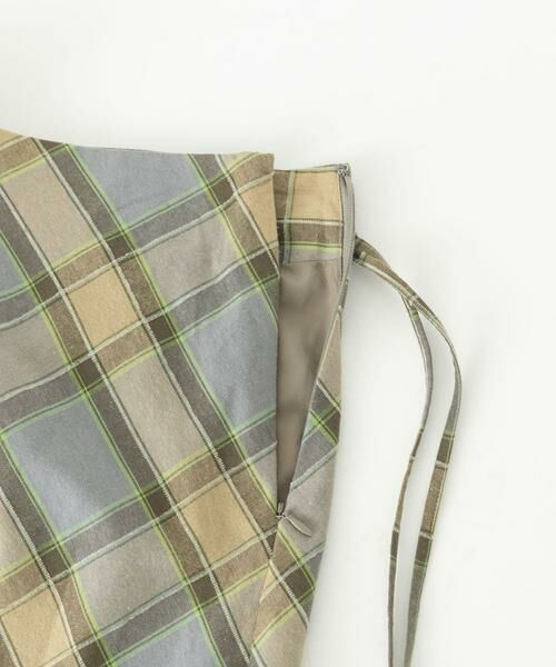 URBAN RESEARCH / アーバンリサーチ スカート | バイアスチェックフリンジスカート | 詳細17