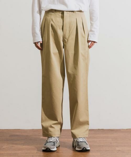 URBAN RESEARCH / アーバンリサーチ その他パンツ | フレンチアーミーチノトラウザー(ベージュ)