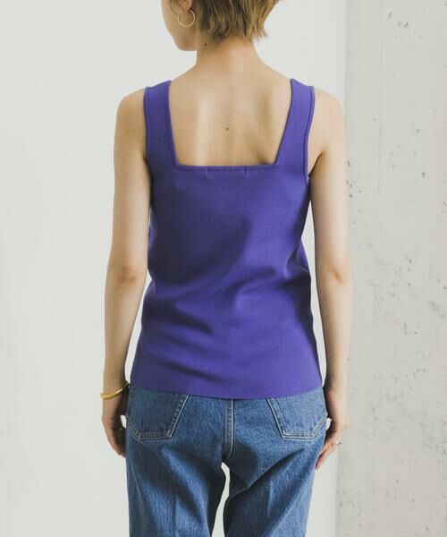 URBAN RESEARCH / アーバンリサーチ ニット・セーター | スクエアネックニットTOP | 詳細3