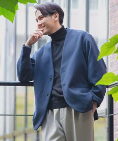 URBAN RESEARCH / アーバンリサーチ その他アウター | 『UR TECH』起毛ノーカラー2Bジャケット