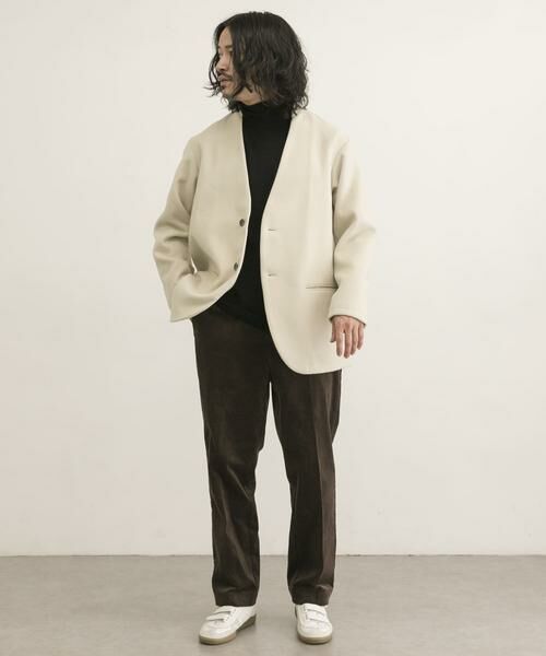 URBAN RESEARCH / アーバンリサーチ その他アウター | 『UR TECH』起毛ノーカラー2Bジャケット | 詳細5