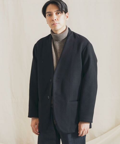 URBAN RESEARCH / アーバンリサーチ その他アウター | 『UR TECH』起毛ノーカラー2Bジャケット | 詳細11