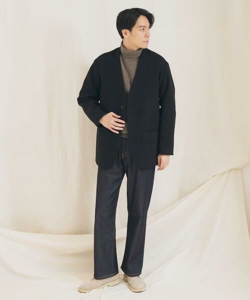 URBAN RESEARCH / アーバンリサーチ その他アウター | 『UR TECH』起毛ノーカラー2Bジャケット | 詳細13