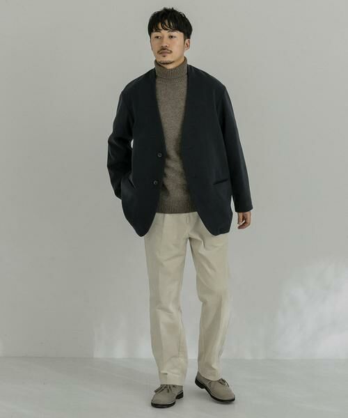 URBAN RESEARCH / アーバンリサーチ その他アウター | 『UR TECH』起毛ノーカラー2Bジャケット | 詳細30