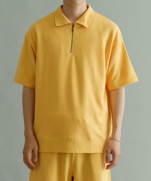 URBAN RESEARCH / アーバンリサーチ Tシャツ | ライトフレンチテリーハーフジッププルオーバー | 詳細5