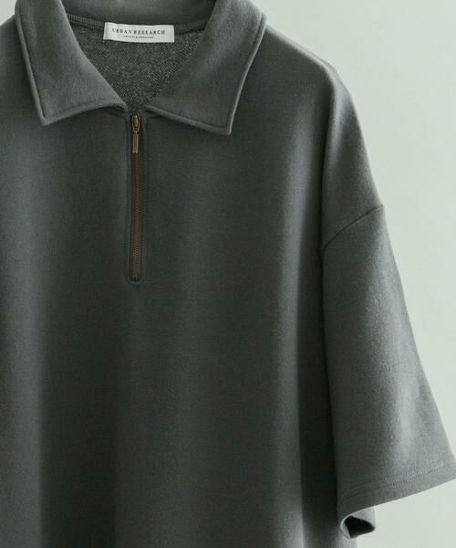 URBAN RESEARCH / アーバンリサーチ Tシャツ | ライトフレンチテリーハーフジッププルオーバー | 詳細14