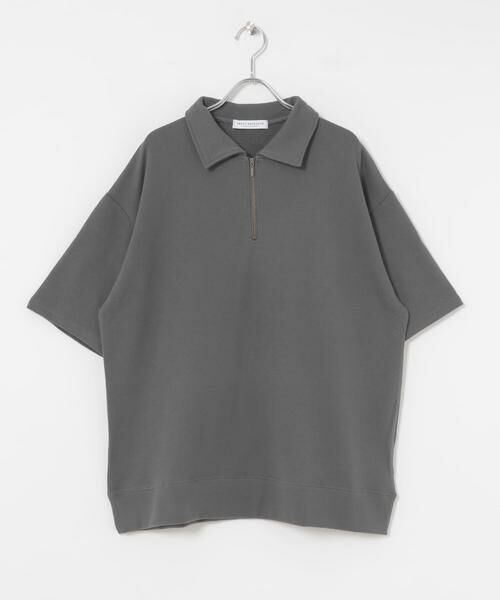 URBAN RESEARCH / アーバンリサーチ Tシャツ | ライトフレンチテリーハーフジッププルオーバー | 詳細15