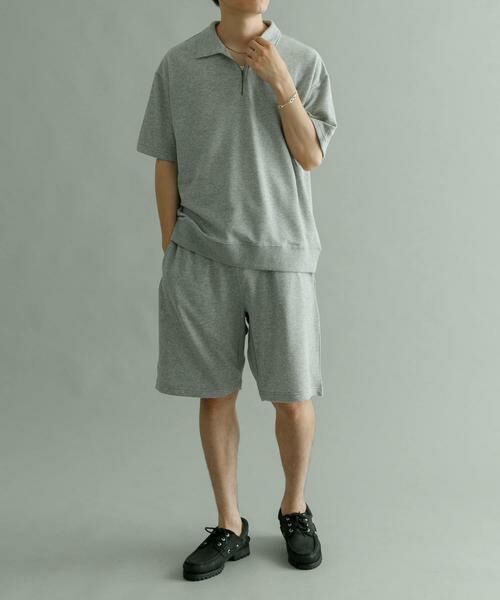 URBAN RESEARCH / アーバンリサーチ Tシャツ | ライトフレンチテリーハーフジッププルオーバー | 詳細22