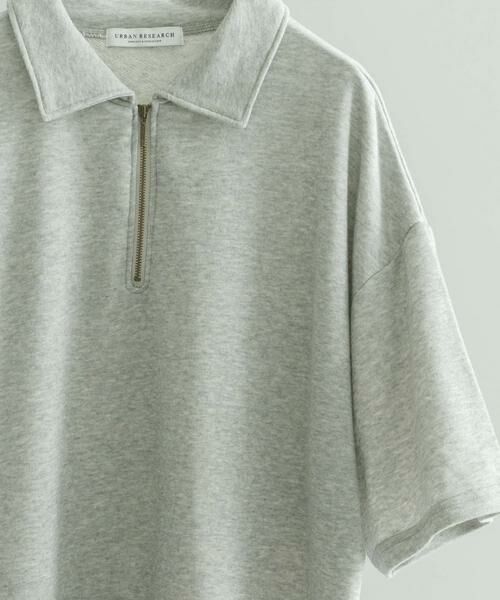 URBAN RESEARCH / アーバンリサーチ Tシャツ | ライトフレンチテリーハーフジッププルオーバー | 詳細23