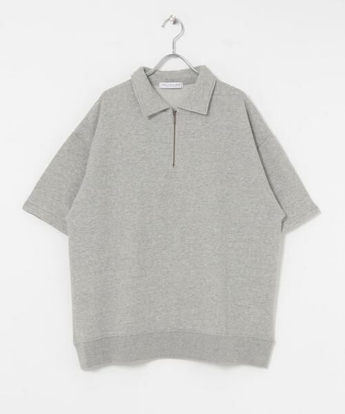 URBAN RESEARCH / アーバンリサーチ Tシャツ | ライトフレンチテリーハーフジッププルオーバー | 詳細24