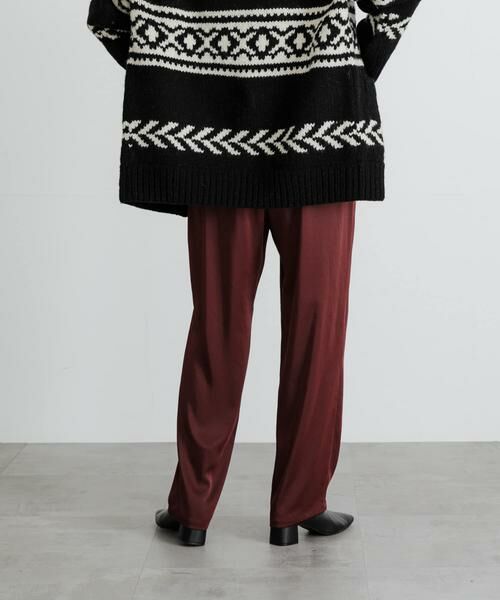 URBAN RESEARCH / アーバンリサーチ その他パンツ | サテンイージーパンツ | 詳細1