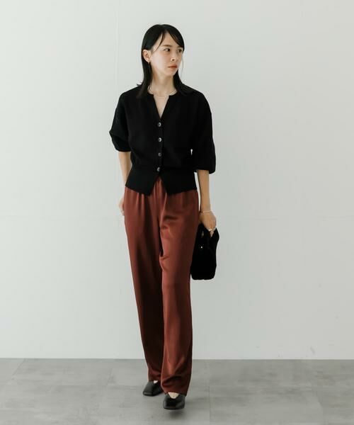 URBAN RESEARCH / アーバンリサーチ その他パンツ | サテンイージーパンツ | 詳細10