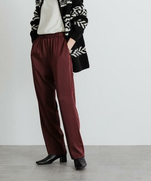 URBAN RESEARCH / アーバンリサーチ その他パンツ | サテンイージーパンツ | 詳細3