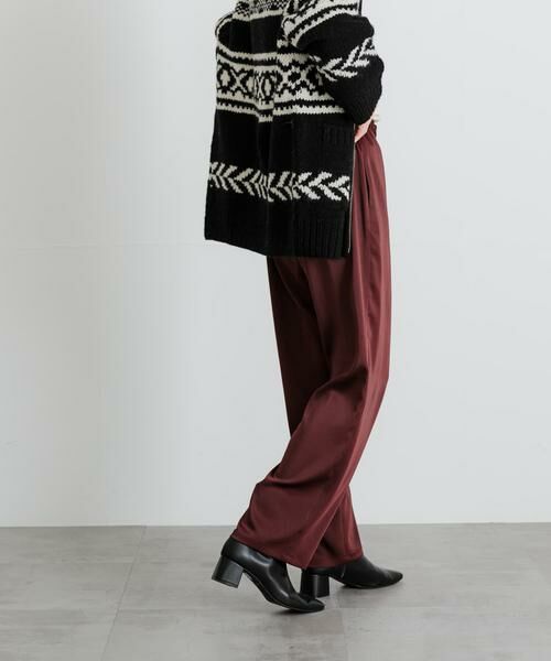 URBAN RESEARCH / アーバンリサーチ その他パンツ | サテンイージーパンツ | 詳細4