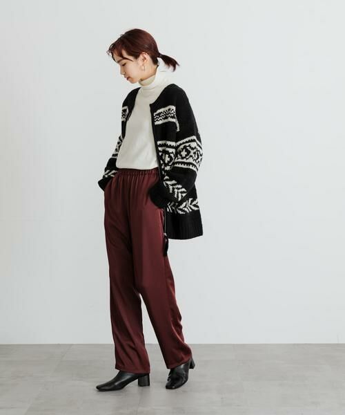 URBAN RESEARCH / アーバンリサーチ その他パンツ | サテンイージーパンツ | 詳細9