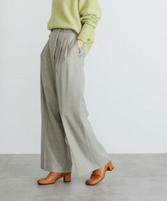 URBAN RESEARCH / アーバンリサーチ その他パンツ | 杢ウールアシメタックワイドパンツ