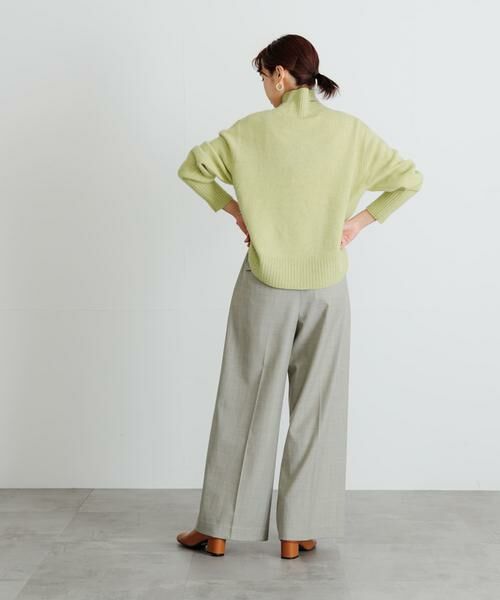 URBAN RESEARCH / アーバンリサーチ その他パンツ | 杢ウールアシメタックワイドパンツ | 詳細11