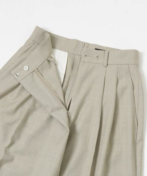 URBAN RESEARCH / アーバンリサーチ その他パンツ | 杢ウールアシメタックワイドパンツ | 詳細16