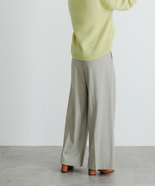 URBAN RESEARCH / アーバンリサーチ その他パンツ | 杢ウールアシメタックワイドパンツ | 詳細5