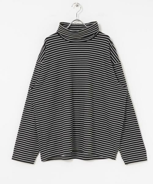 URBAN RESEARCH / アーバンリサーチ Tシャツ | 起毛ボーダールーズタートルTシャツ | 詳細10