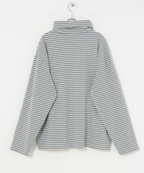 URBAN RESEARCH / アーバンリサーチ Tシャツ | 起毛ボーダールーズタートルTシャツ | 詳細23