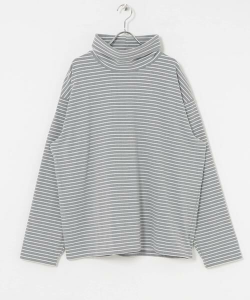 URBAN RESEARCH / アーバンリサーチ Tシャツ | 起毛ボーダールーズタートルTシャツ | 詳細20