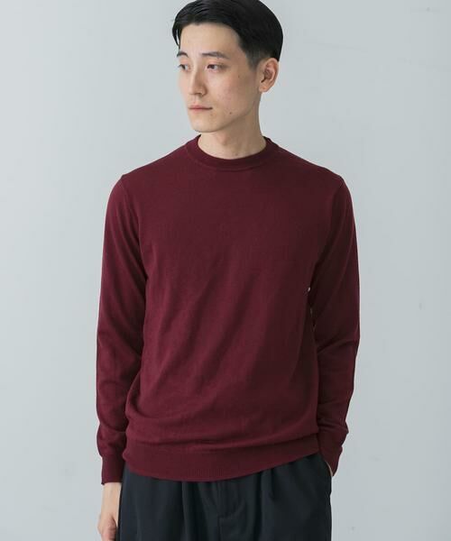 URBAN RESEARCH / アーバンリサーチ ニット・セーター | WASHABLEウール クルーネックニット | 詳細1