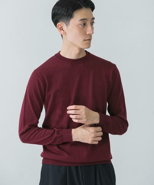 URBAN RESEARCH / アーバンリサーチ ニット・セーター | WASHABLEウール クルーネックニット | 詳細2