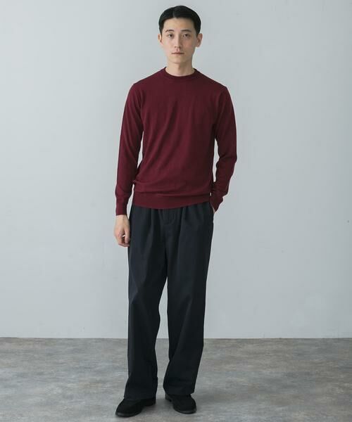 URBAN RESEARCH / アーバンリサーチ ニット・セーター | WASHABLEウール クルーネックニット | 詳細3