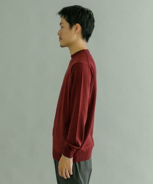 URBAN RESEARCH / アーバンリサーチ ニット・セーター | WASHABLEウール クルーネックニット | 詳細6