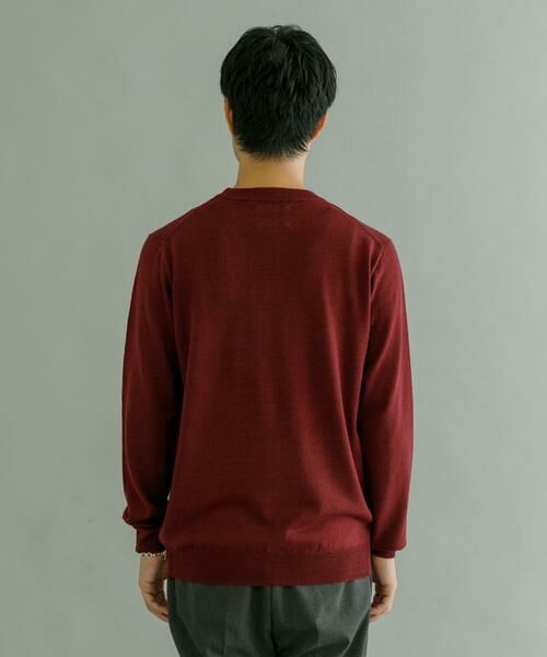 URBAN RESEARCH / アーバンリサーチ ニット・セーター | WASHABLEウール クルーネックニット | 詳細7