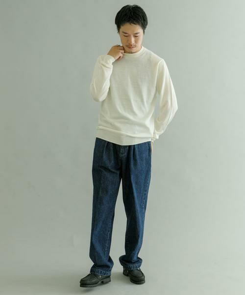 URBAN RESEARCH / アーバンリサーチ ニット・セーター | WASHABLEウール クルーネックニット | 詳細15