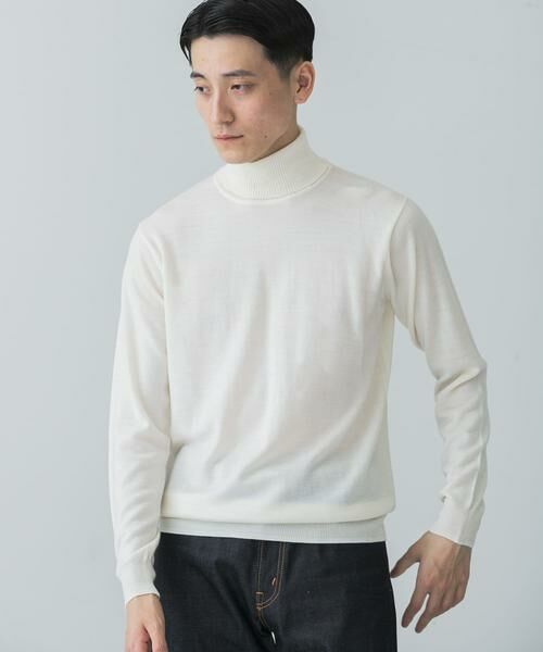 URBAN RESEARCH / アーバンリサーチ ニット・セーター | WASHABLEウール タートルネックニット | 詳細13