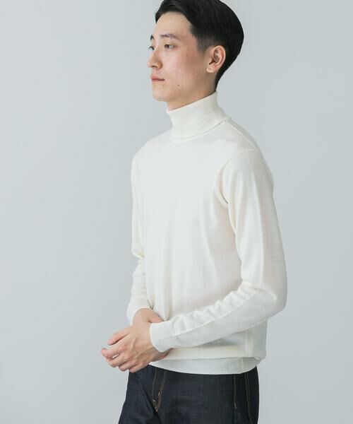 URBAN RESEARCH / アーバンリサーチ ニット・セーター | WASHABLEウール タートルネックニット | 詳細14