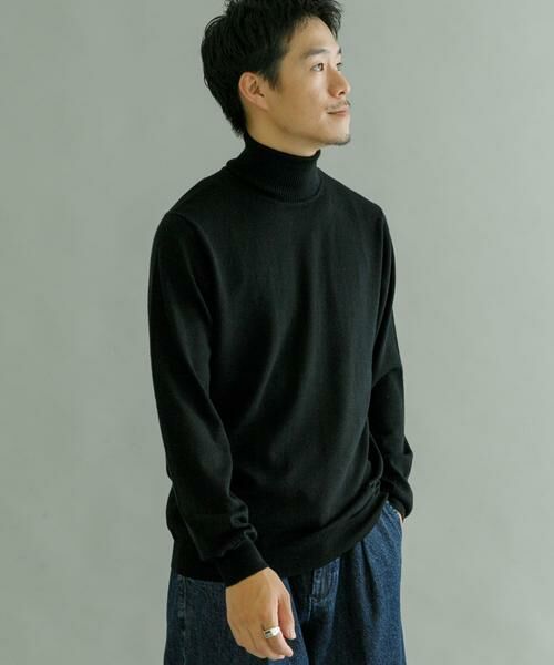 URBAN RESEARCH / アーバンリサーチ ニット・セーター | WASHABLEウール タートルネックニット | 詳細20