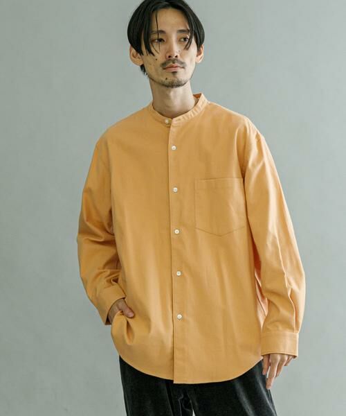 URBAN RESEARCH / アーバンリサーチ シャツ・ブラウス | 『UR TECH』バンドカラーシャツ | 詳細1