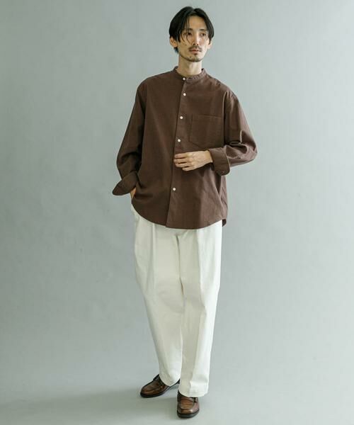 URBAN RESEARCH / アーバンリサーチ シャツ・ブラウス | 『UR TECH』バンドカラーシャツ | 詳細6