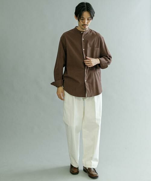 URBAN RESEARCH / アーバンリサーチ シャツ・ブラウス | 『UR TECH』バンドカラーシャツ | 詳細7