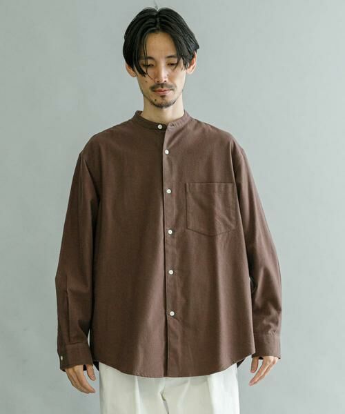 URBAN RESEARCH / アーバンリサーチ シャツ・ブラウス | 『UR TECH』バンドカラーシャツ | 詳細8