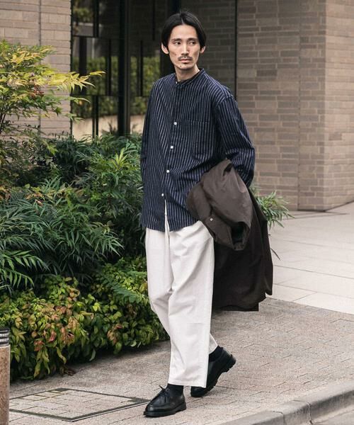 URBAN RESEARCH / アーバンリサーチ シャツ・ブラウス | 『UR TECH』バンドカラーシャツ | 詳細16