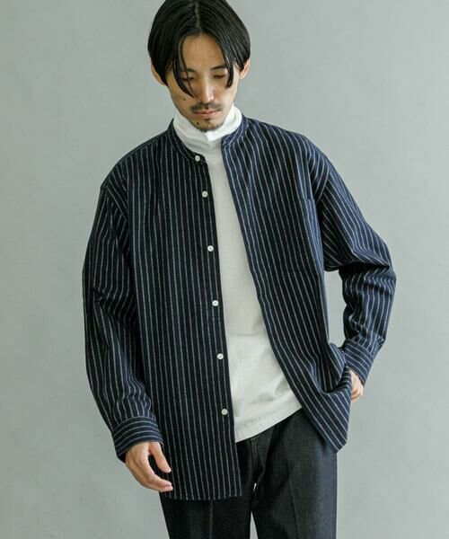 URBAN RESEARCH / アーバンリサーチ シャツ・ブラウス | 『UR TECH』バンドカラーシャツ | 詳細17