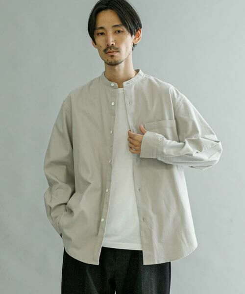 URBAN RESEARCH / アーバンリサーチ シャツ・ブラウス | 『UR TECH』バンドカラーシャツ | 詳細29