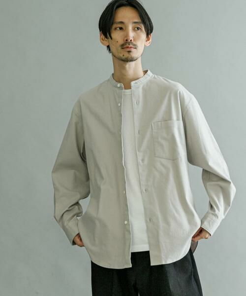 URBAN RESEARCH / アーバンリサーチ シャツ・ブラウス | 『UR TECH』バンドカラーシャツ | 詳細30