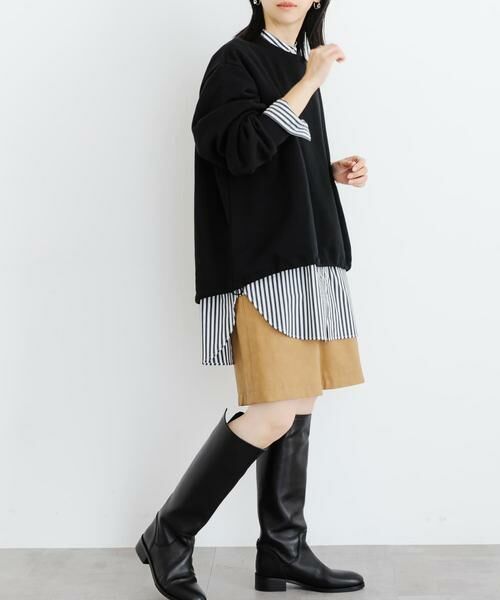 URBAN RESEARCH / アーバンリサーチ ショート・ハーフ・半端丈パンツ | フェイクレザーハーフパンツ | 詳細4