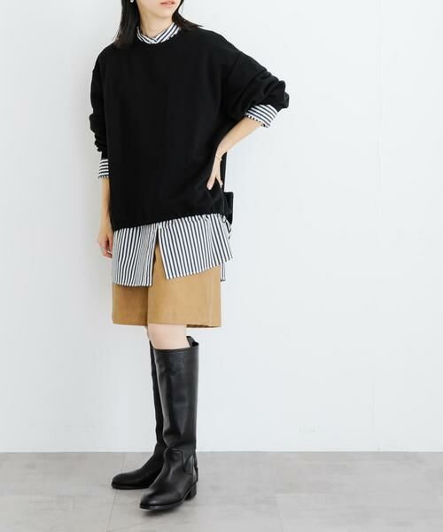 URBAN RESEARCH / アーバンリサーチ ショート・ハーフ・半端丈パンツ | フェイクレザーハーフパンツ | 詳細5