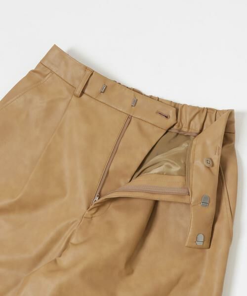 URBAN RESEARCH / アーバンリサーチ ショート・ハーフ・半端丈パンツ | フェイクレザーハーフパンツ | 詳細9